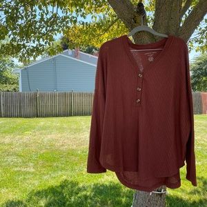 Cute button shirt/ sweater